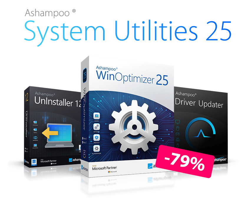 Ashampoo® System Utilities 25