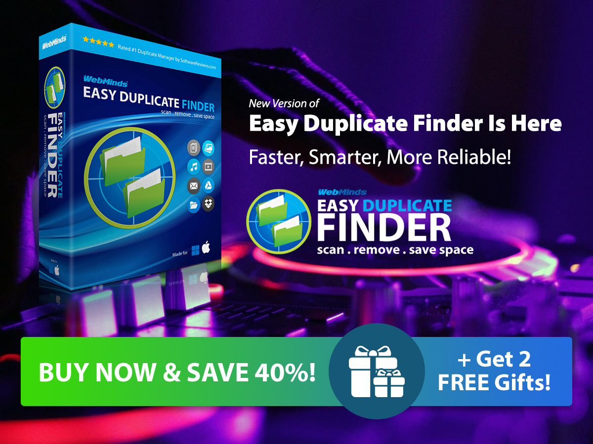 Easy Duplicate Finder just got better