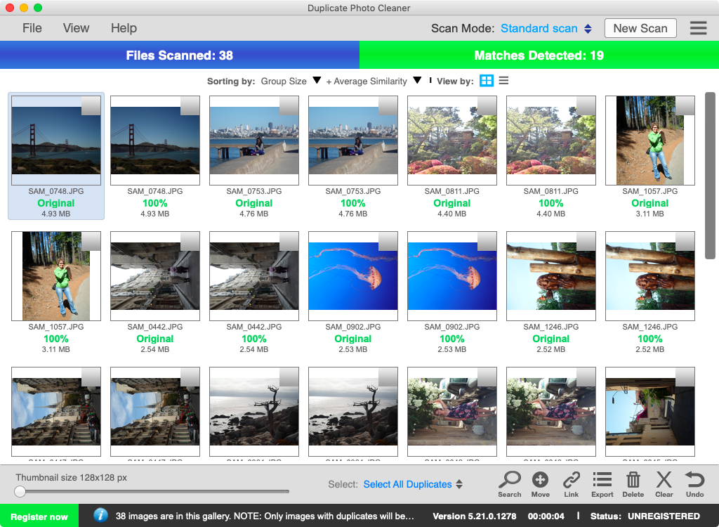 Duplicate Photo Cleaner multiviewer